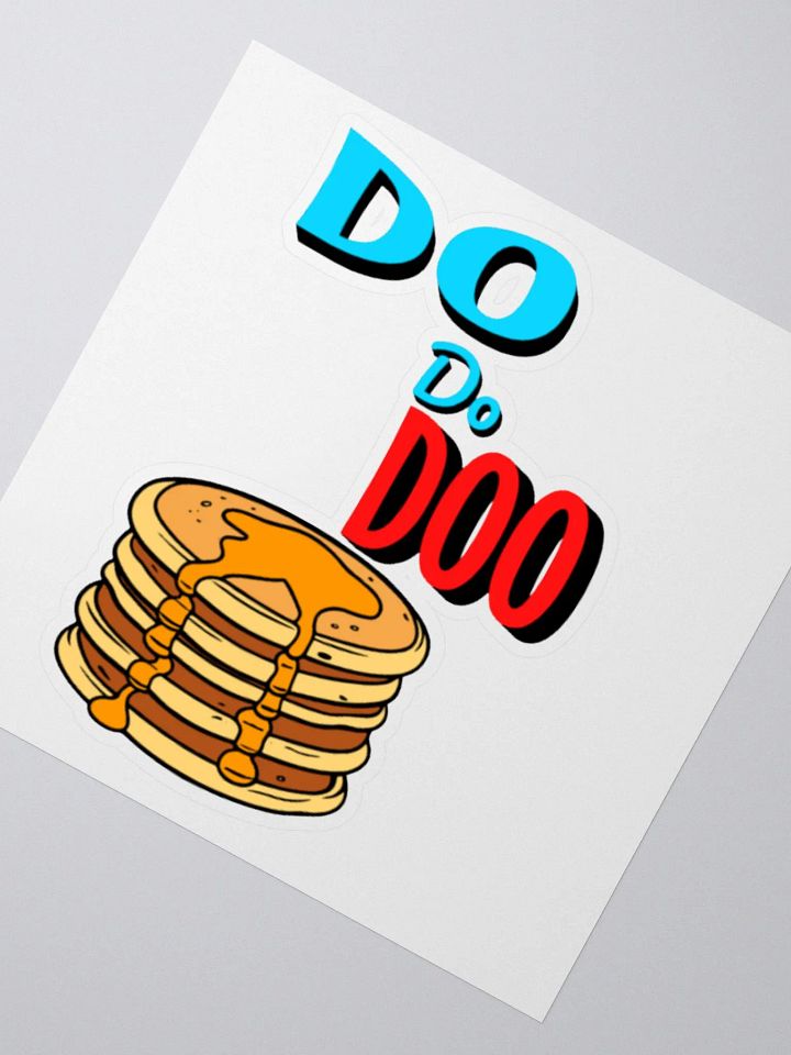 Do Do Doo Pancake - Kiss Cut Stickers product image (2)