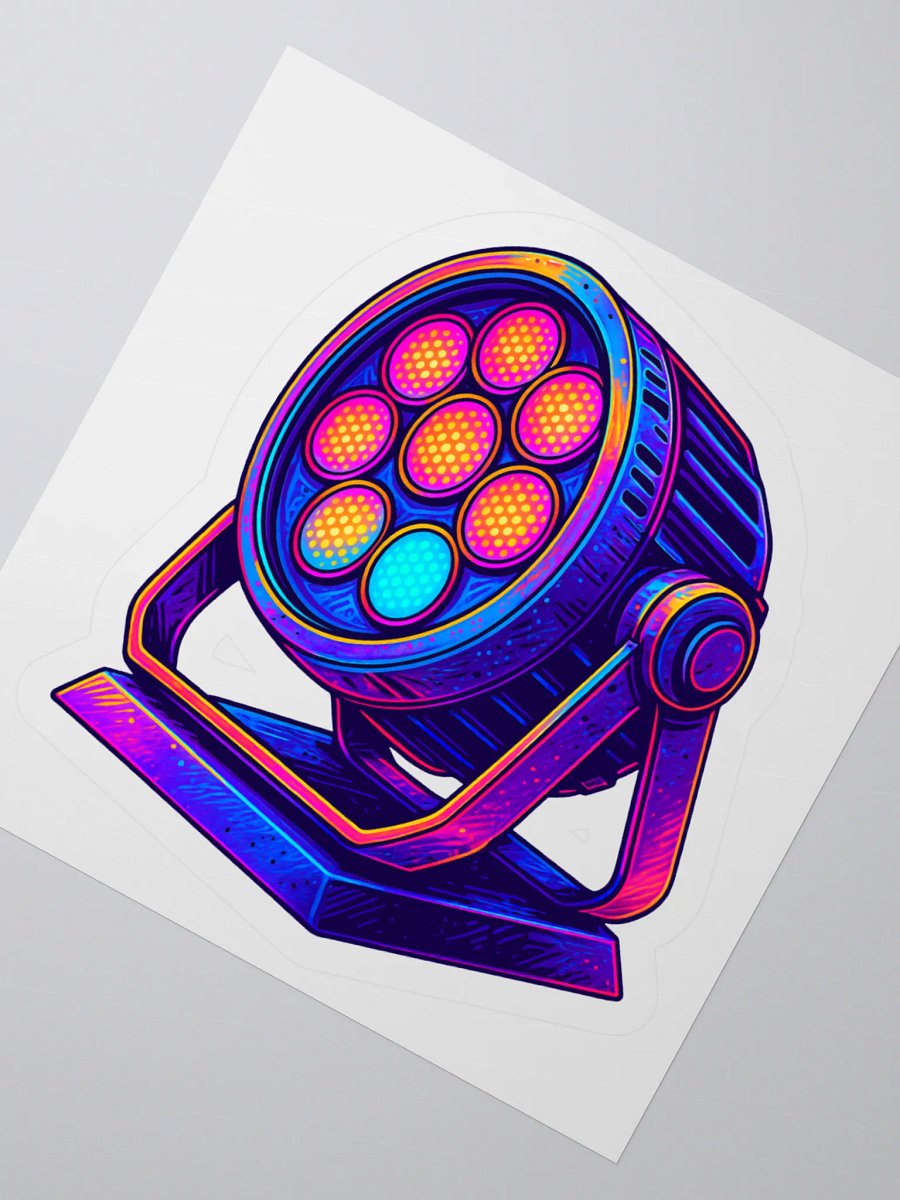 Theatrically Jerry: "Psychedelic PAR" Stickers product image (3)