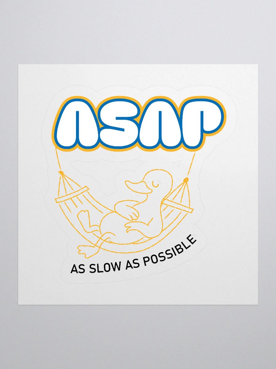 ASAP Duck Hammock Stickers product image (1)