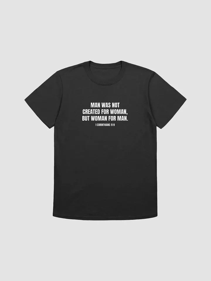 1 Corinthians 11:9 Gag Shirt product image (1)