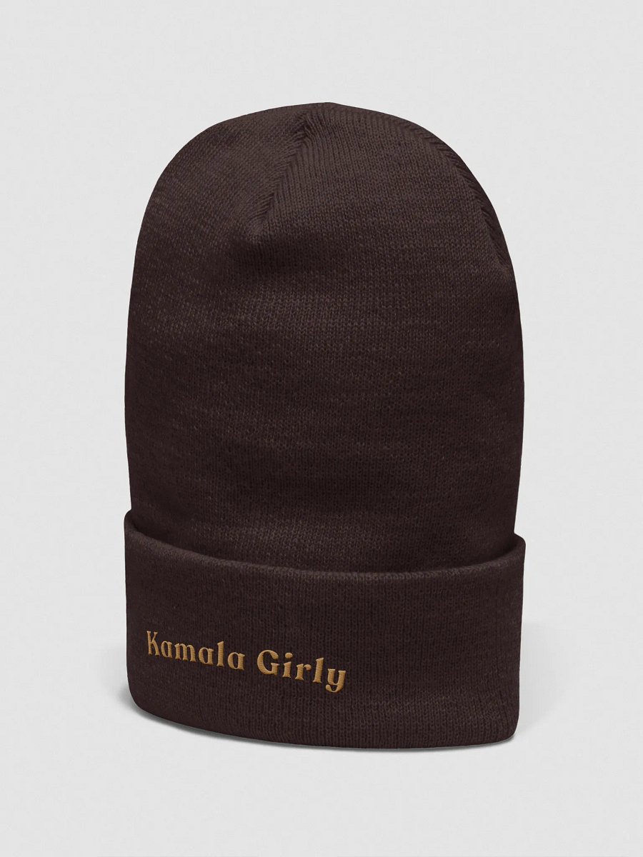 Kamala Girly Embroidered Beanie (Dark Font) product image (2)