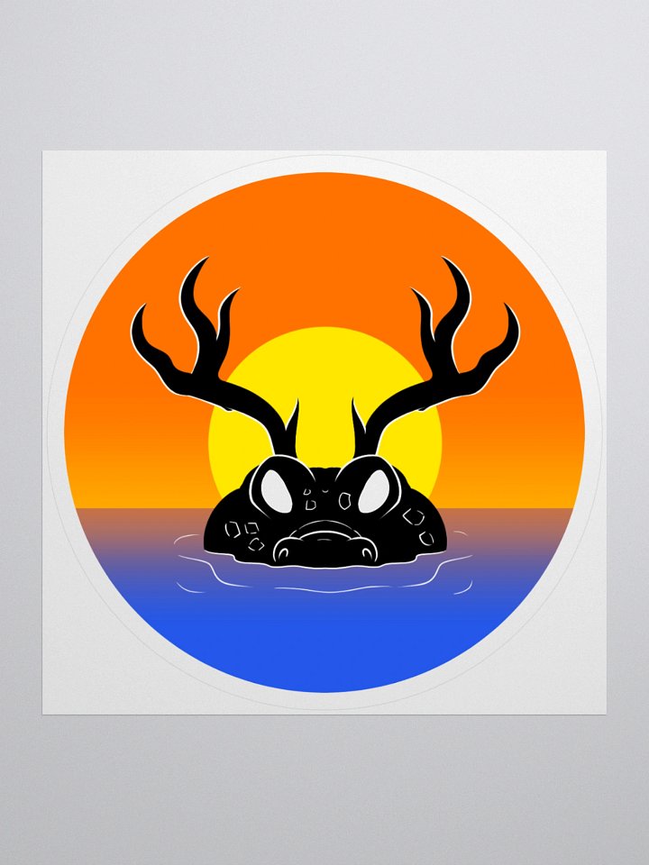 RussieDear Logo Sticker product image (1)