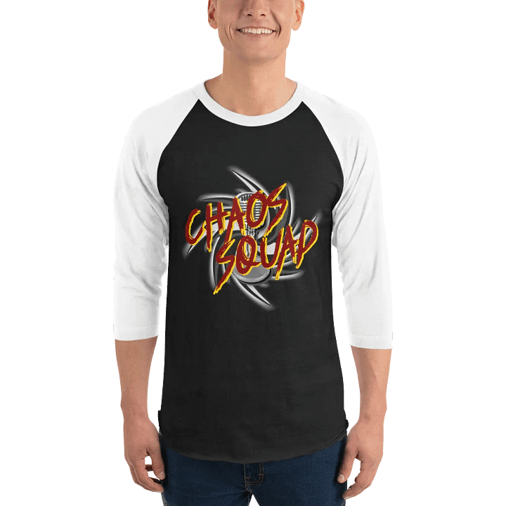 Chaos Squad Baseball Tee product image (1)