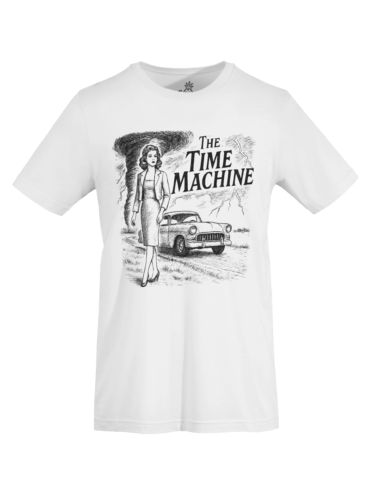 The Time Machine, Tornado, and Dr. Rachel Connor Vintage Inspired Unisex T-Shirt product image (7)