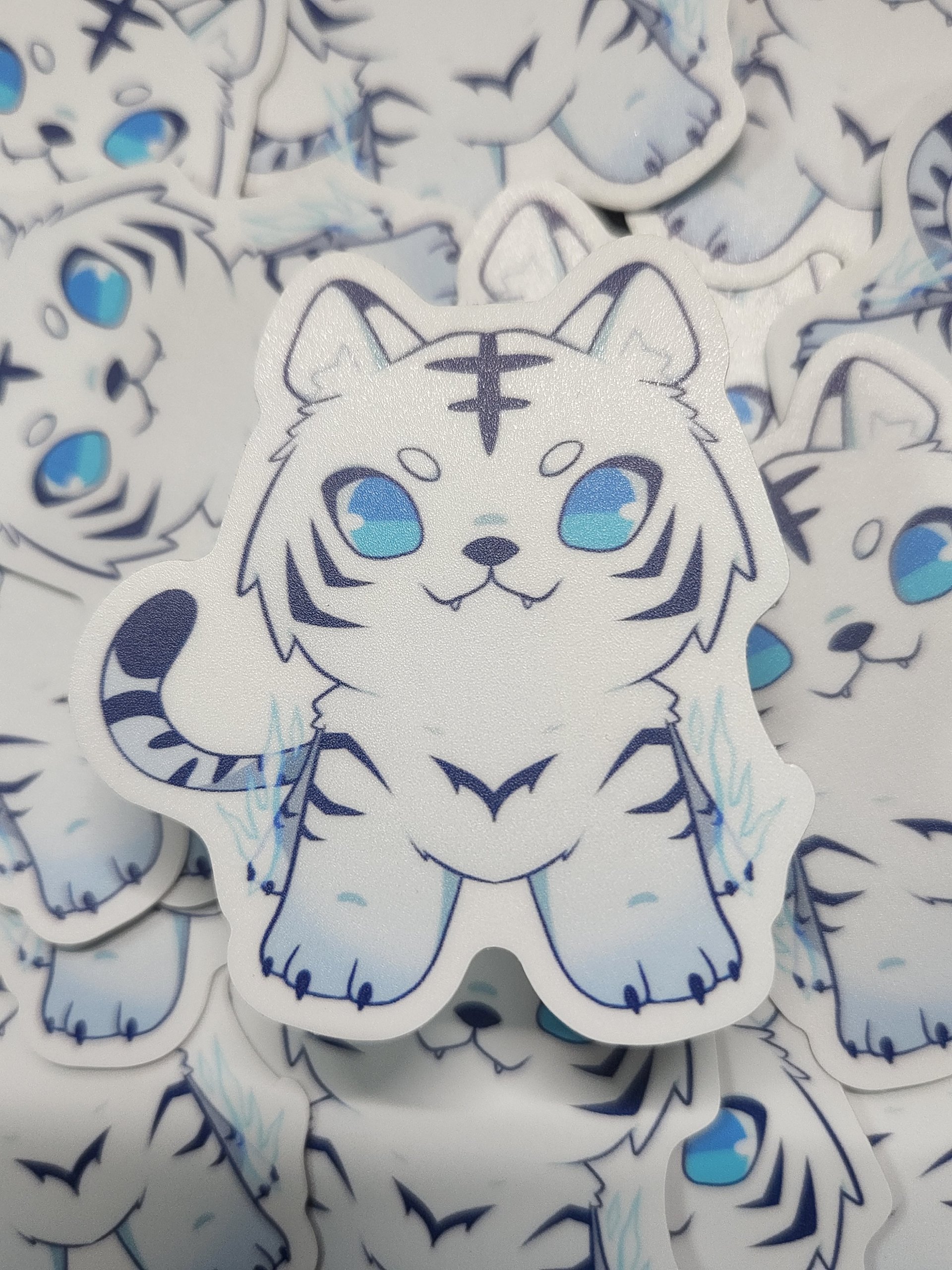WoWoKo - Four Symbols - White Tiger - Sticker product image (1)