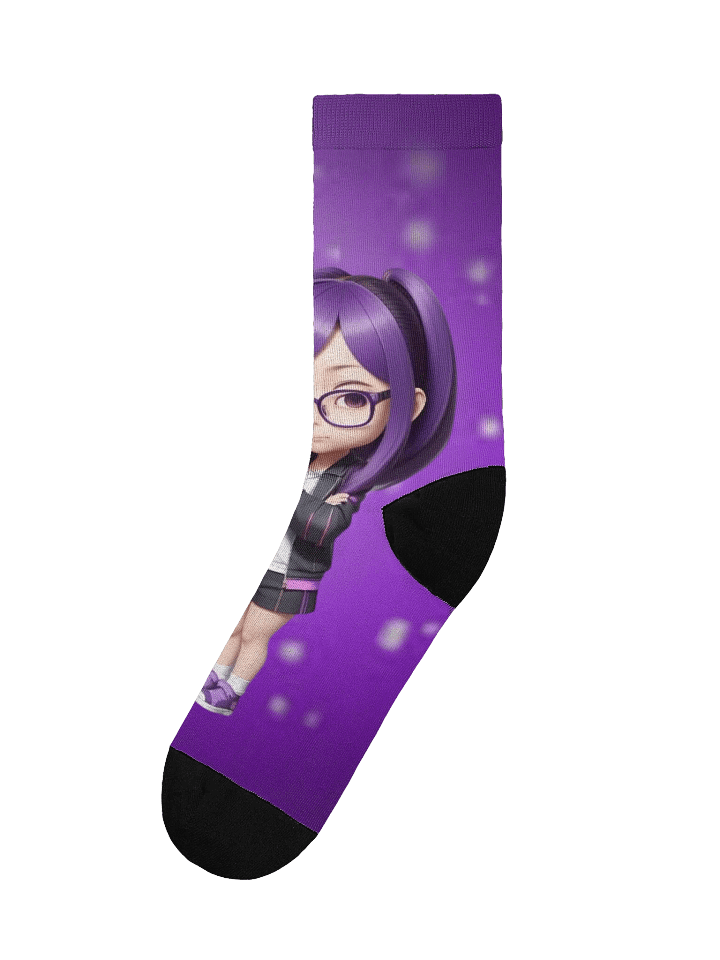 (Purple CHIBI) K Socks product image (1)