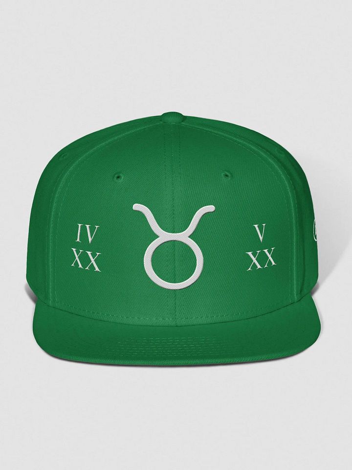 Taurus Zodiac Sign "Strength" : Steadfast Spirit - Snapback Cap product image (1)