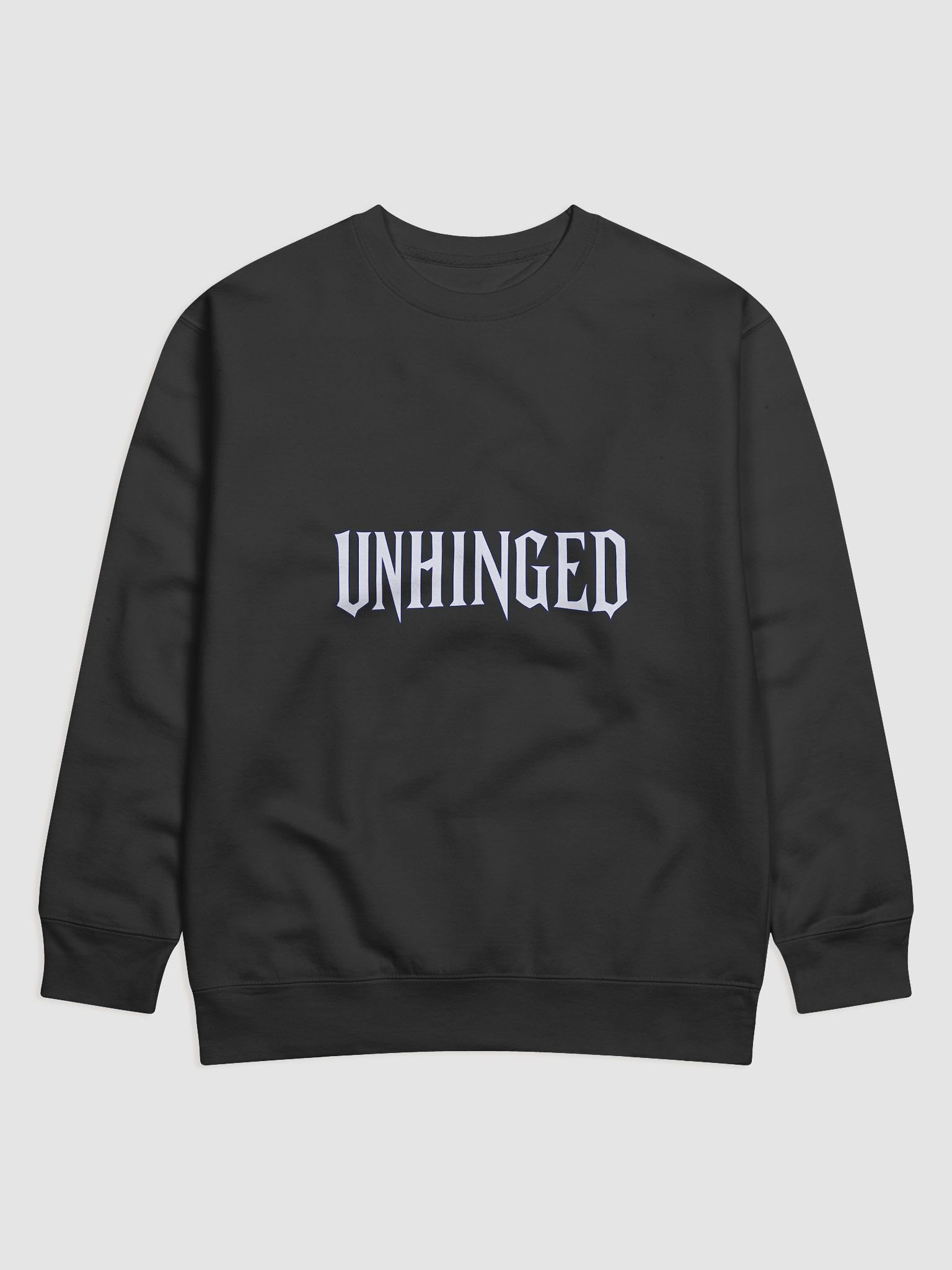 "Unhinged" Cotton Heritage Fleece Sweatshirt product image (3)