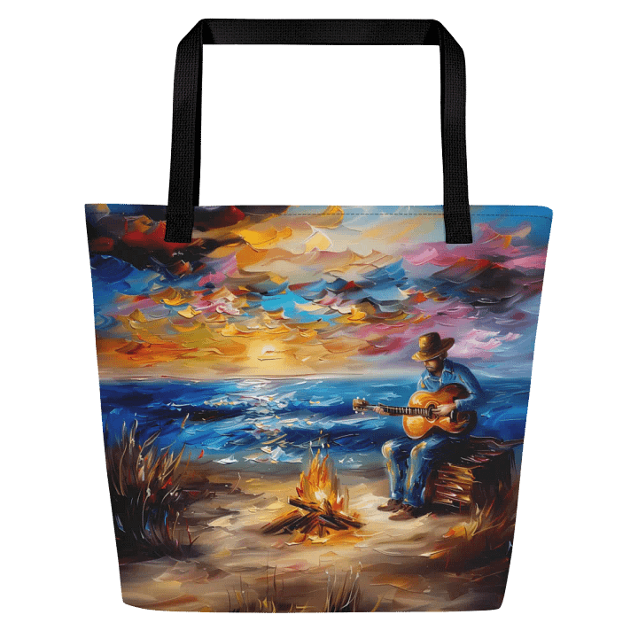 Music is Life Tote Bag product image (1)