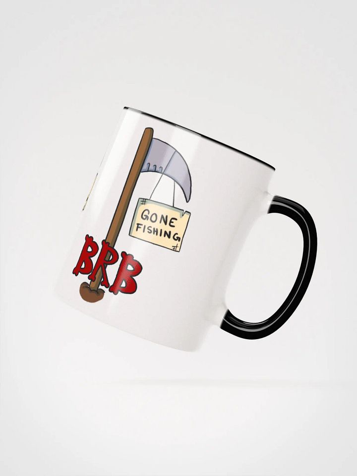 Gone Fishing Scythe Ceramic Mug product image (24)