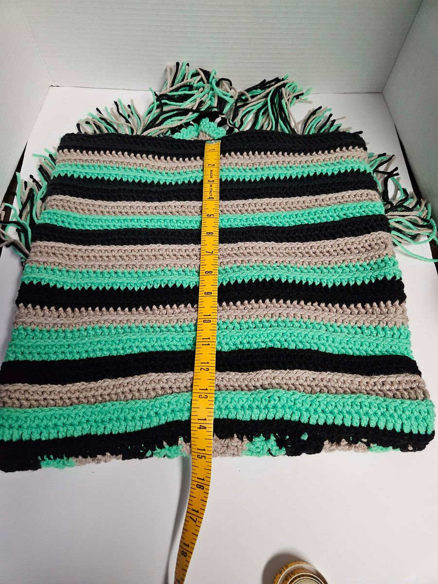 Crochet Wild Oleander Hooded Scarf product image (11)