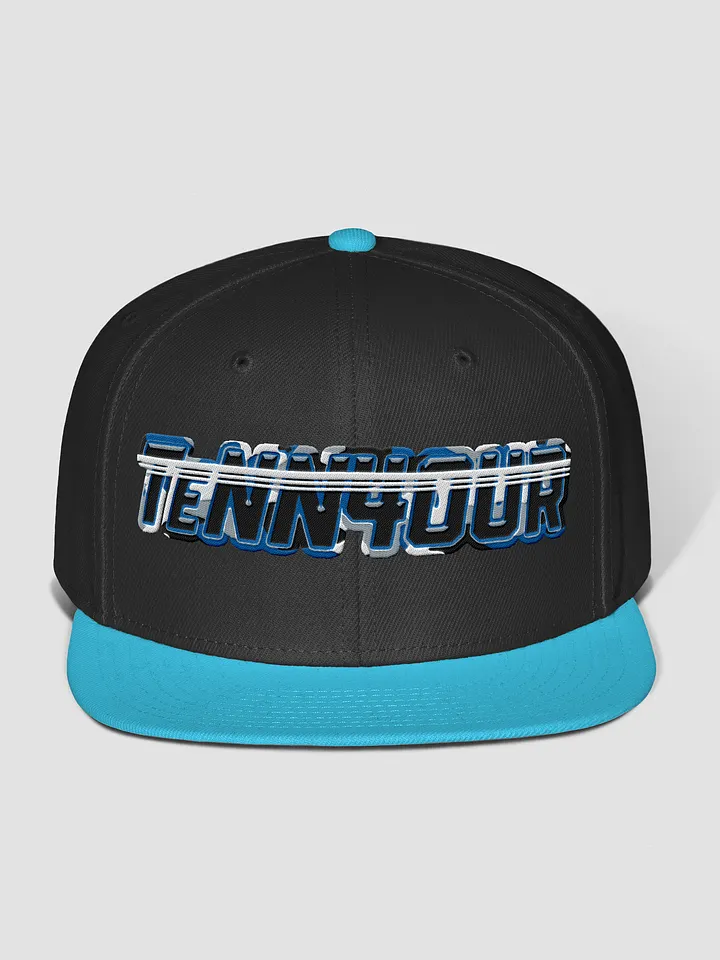 TENN4OUR Camo Blue (Embroidered) Snapback Cap product image (3)