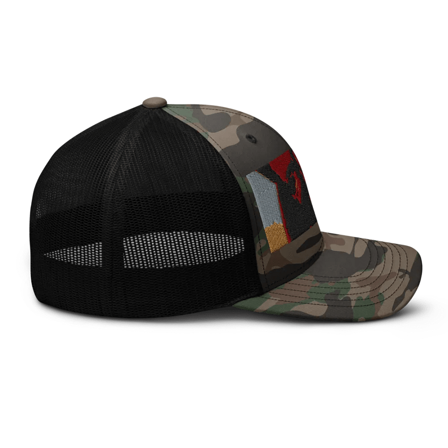SavageOnDemand Print # (CAMO-TRUCKER-SNAPBACK) product image (5)