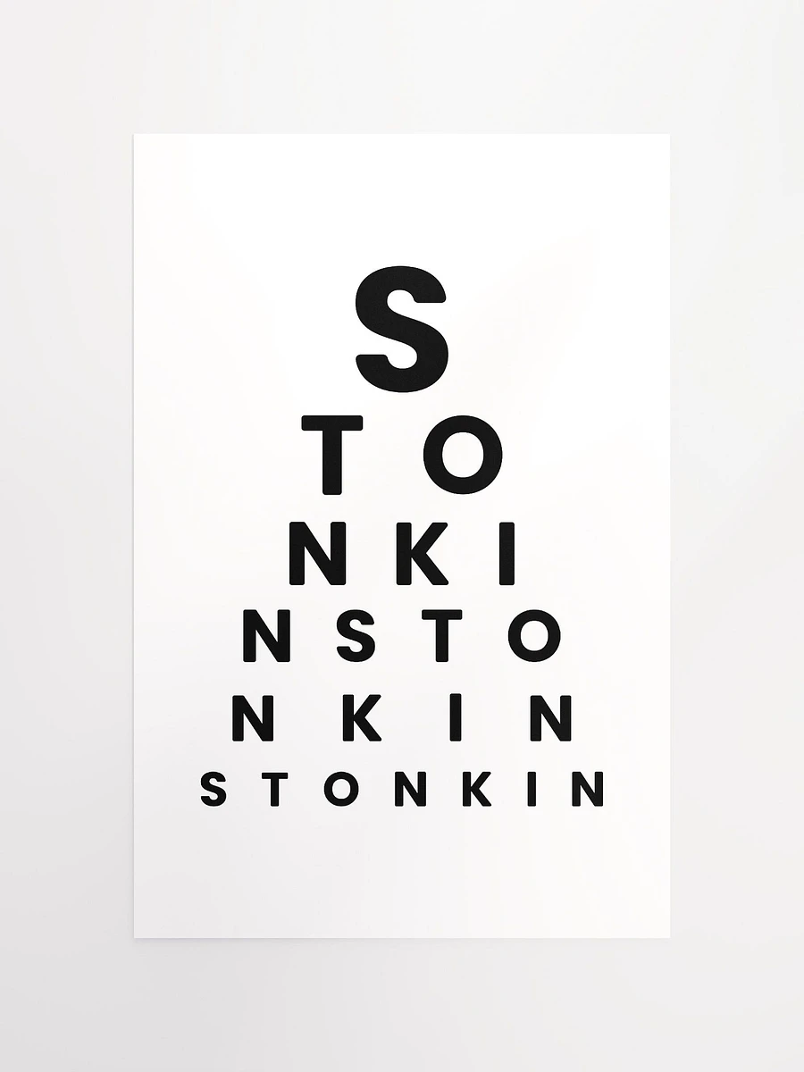 Stonkin' Eye Chart product image (4)