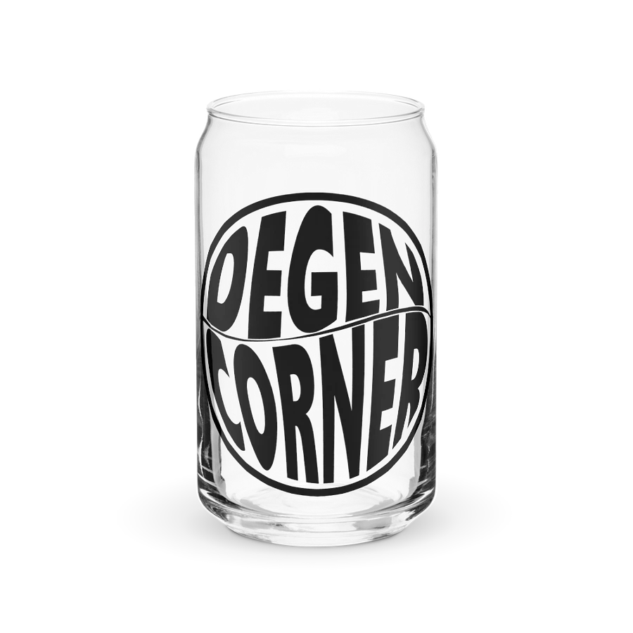 Degen Corner - Soda Glass (dark logo) product image (3)