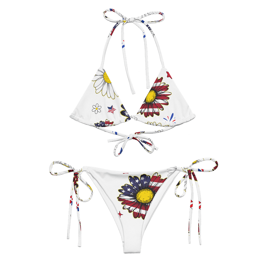 Patriotic Daisies Bikini Set product image (1)