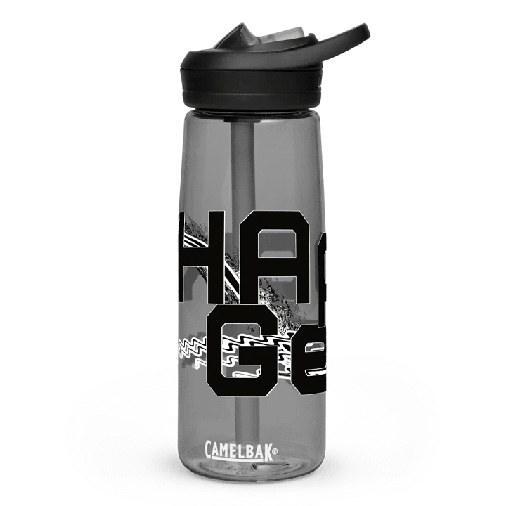 Eddy®+ Sports Water Bottle - Black HApex Gear Black Logo product image (1)