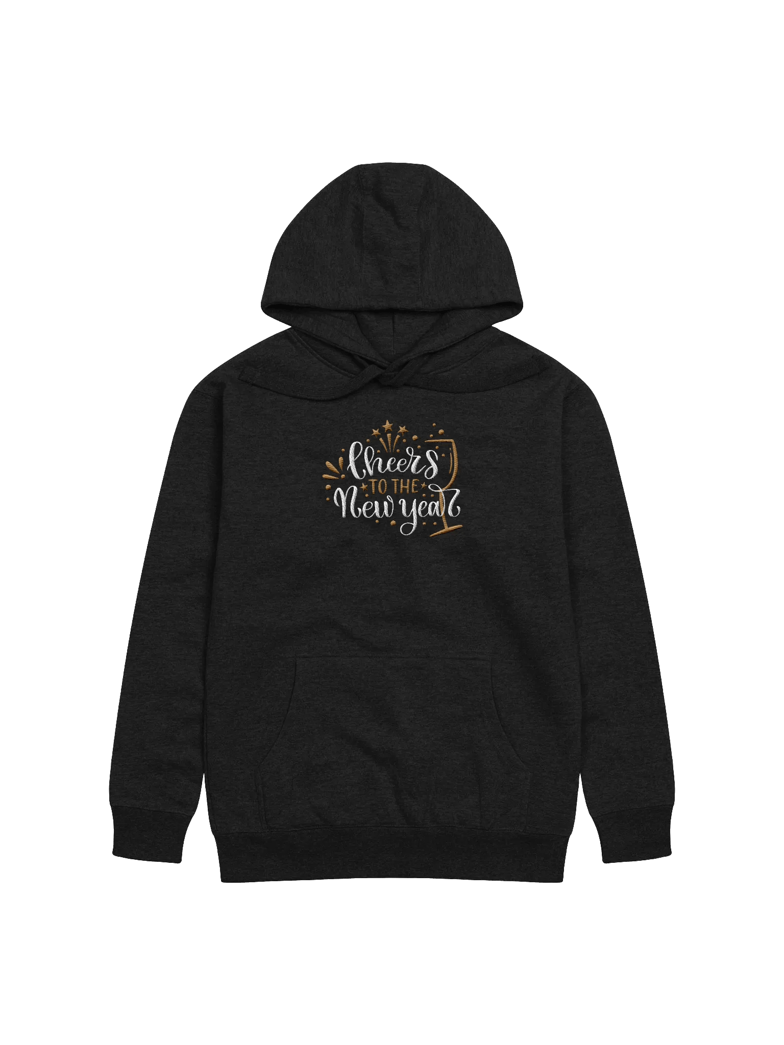 New Year Cheers Embroidered Unisex Premium Hoodie product image (1)