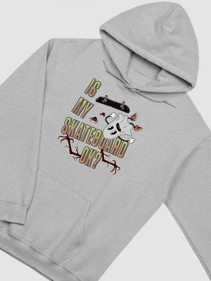 Is My Skateboard Okay Ghost Spooky Skateboarder Hoodie product image (22)