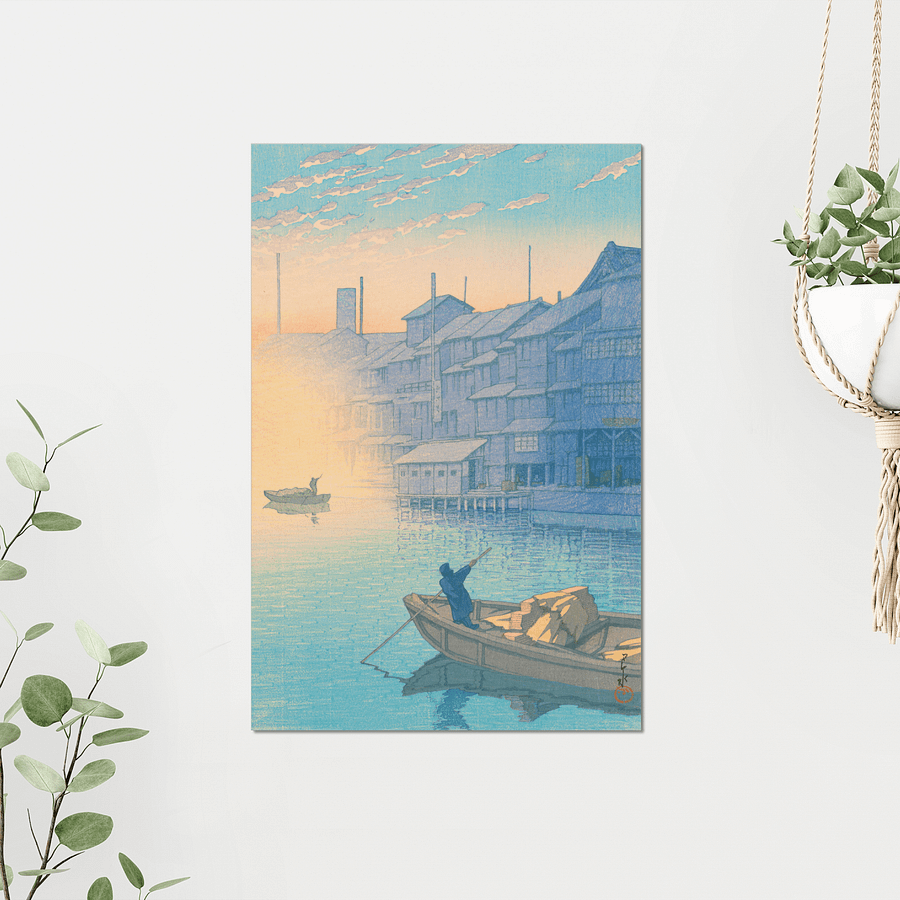 Morning in Dotonbori, Osaka - Kawase Hasui product image (3)