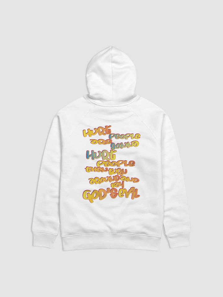 Hurt People - Graffiti - Stanley/Stella Eco Hoodie (BACK) product image (1)