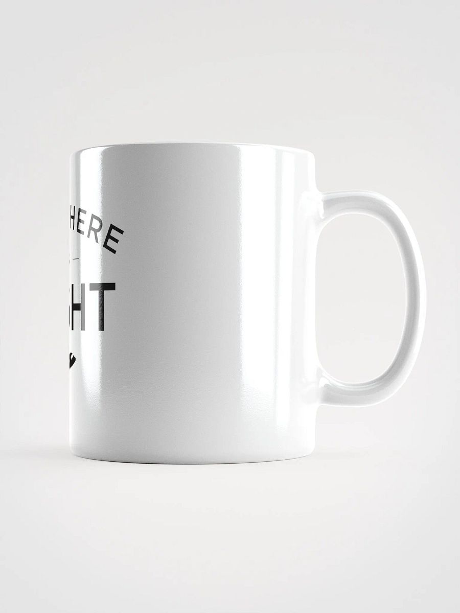 Somewhere on a Flight Mug - White product image (3)