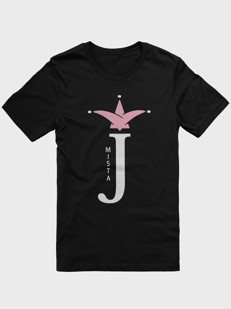 mista j pink logo shirt