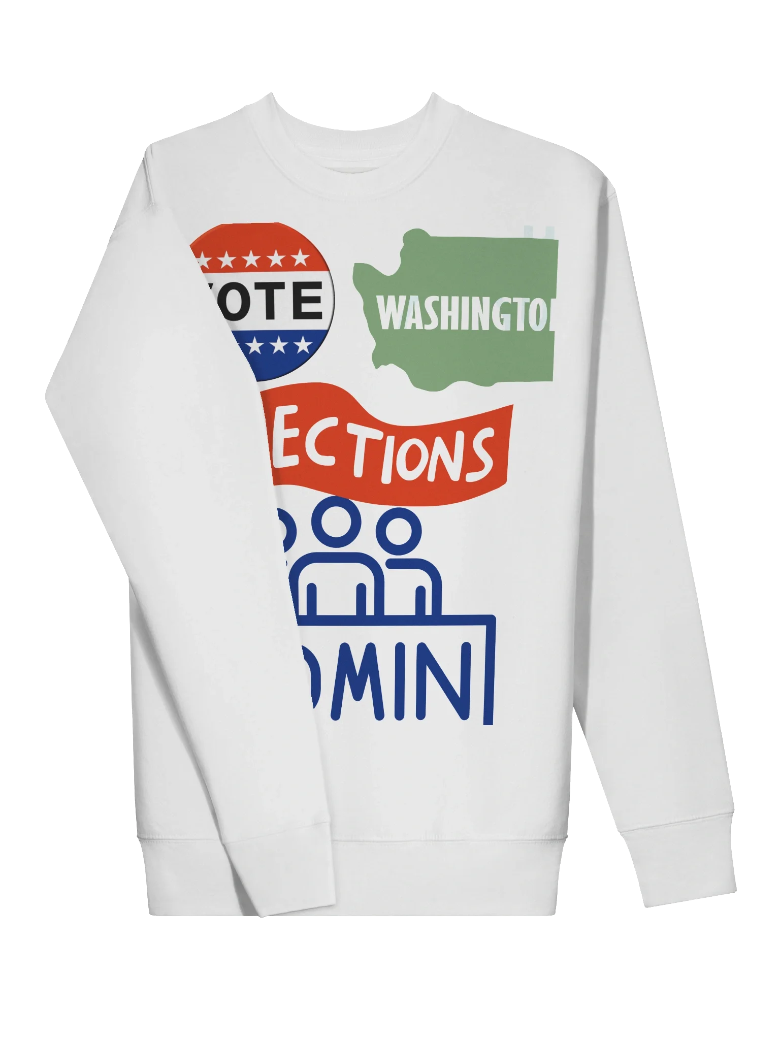 WASHINGTON ELECTIONS TEAM Premium Cotton Sweatshirt product image (3)