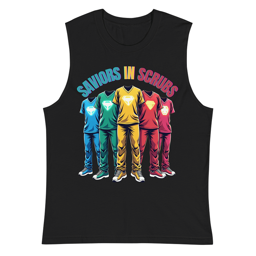 Saviors in Scrubs Emblem Muscle Tank product image (3)