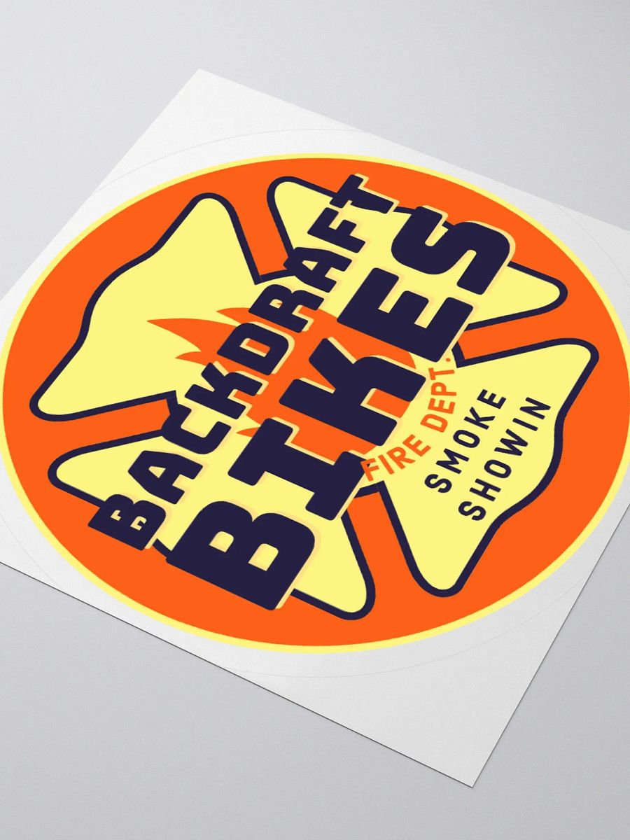 BackDraft Bikes Sticker product image (3)