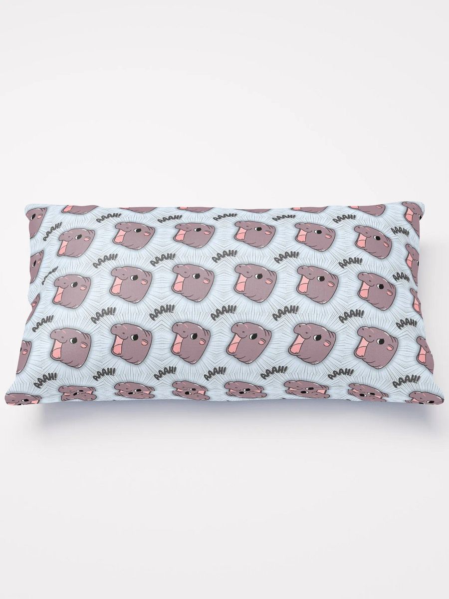 MOODENG'S LIGHT BLUE AAAH! PILLOW! product image (2)