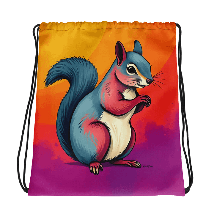 Whimsical Squirrel Dreams All-Over Print Bag product image (1)