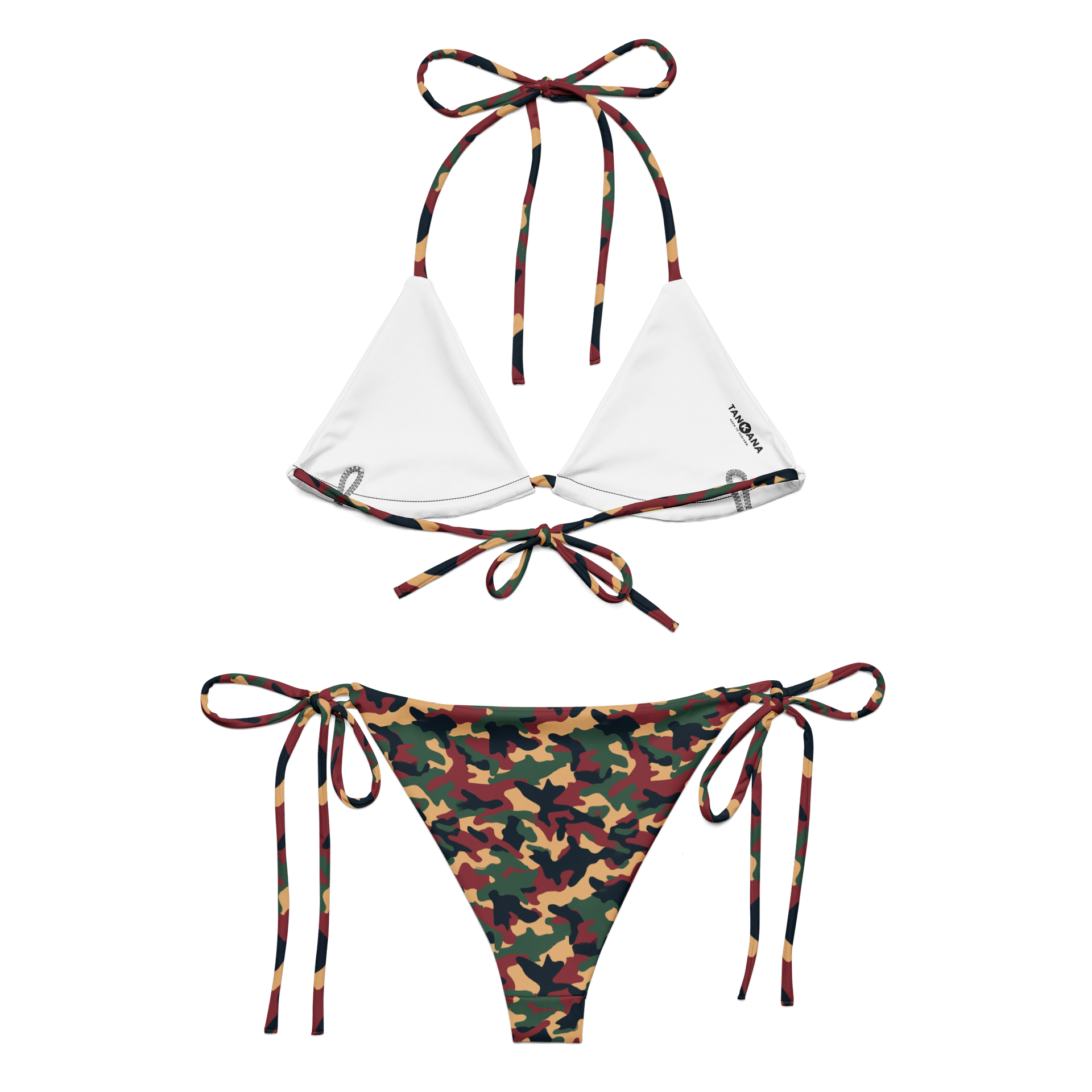 Autumn Camo Print Bikini Set product image (2)