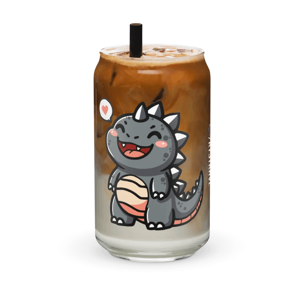 Happy Goji - Glass w/ Lid+Straw product image (6)
