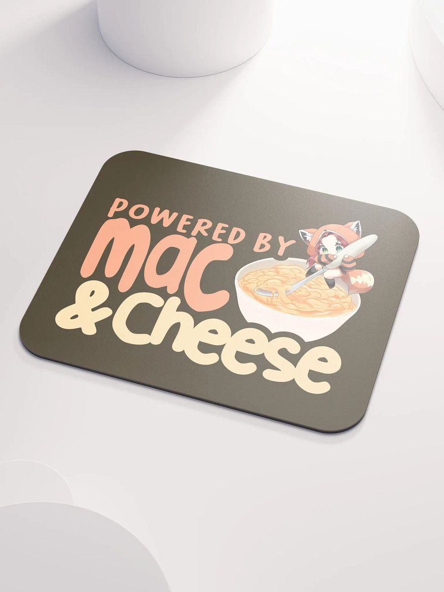 Powered by Mac & Cheese Mousepad product image (3)