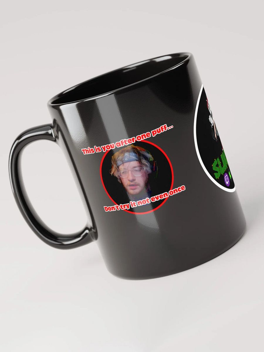 Not one Puff - Black Glossy Mug product image (4)