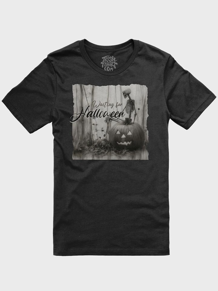 Waitng for Halloween Skeleton Pumpkin Shirt product image (1)
