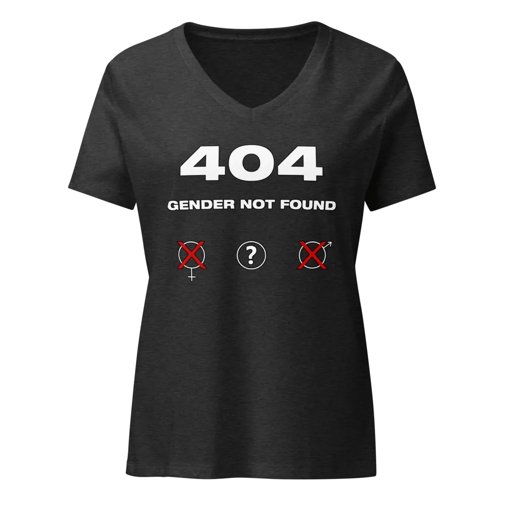 404 Gender Not Found V Neck product image (3)