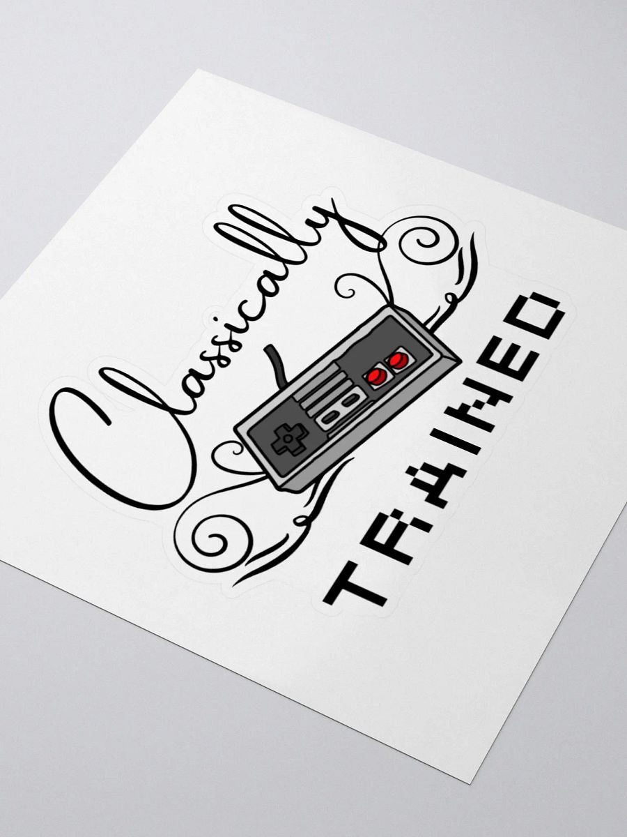 Classically Trained Sticker product image (3)