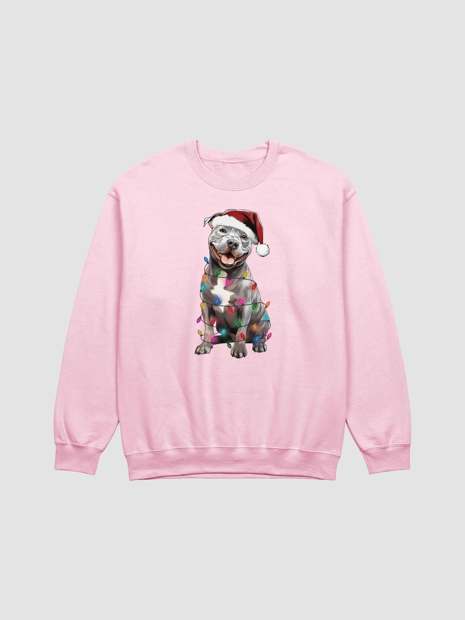 Funny Pitbull Terrier Christmas Sweatshirt for Pittie Paw-rents product image (13)