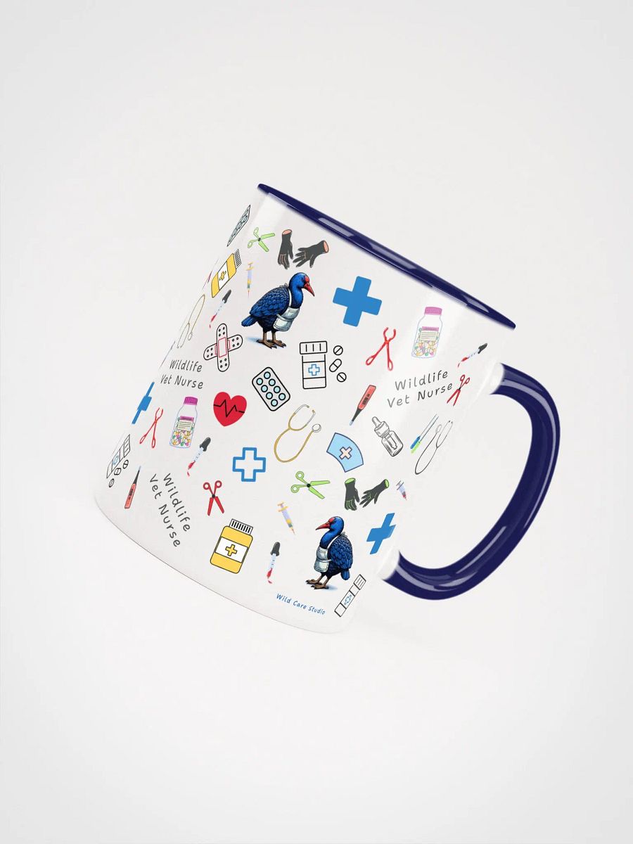 Wildlife Vet Nurse Pukeko Ceramic Mug product image (4)