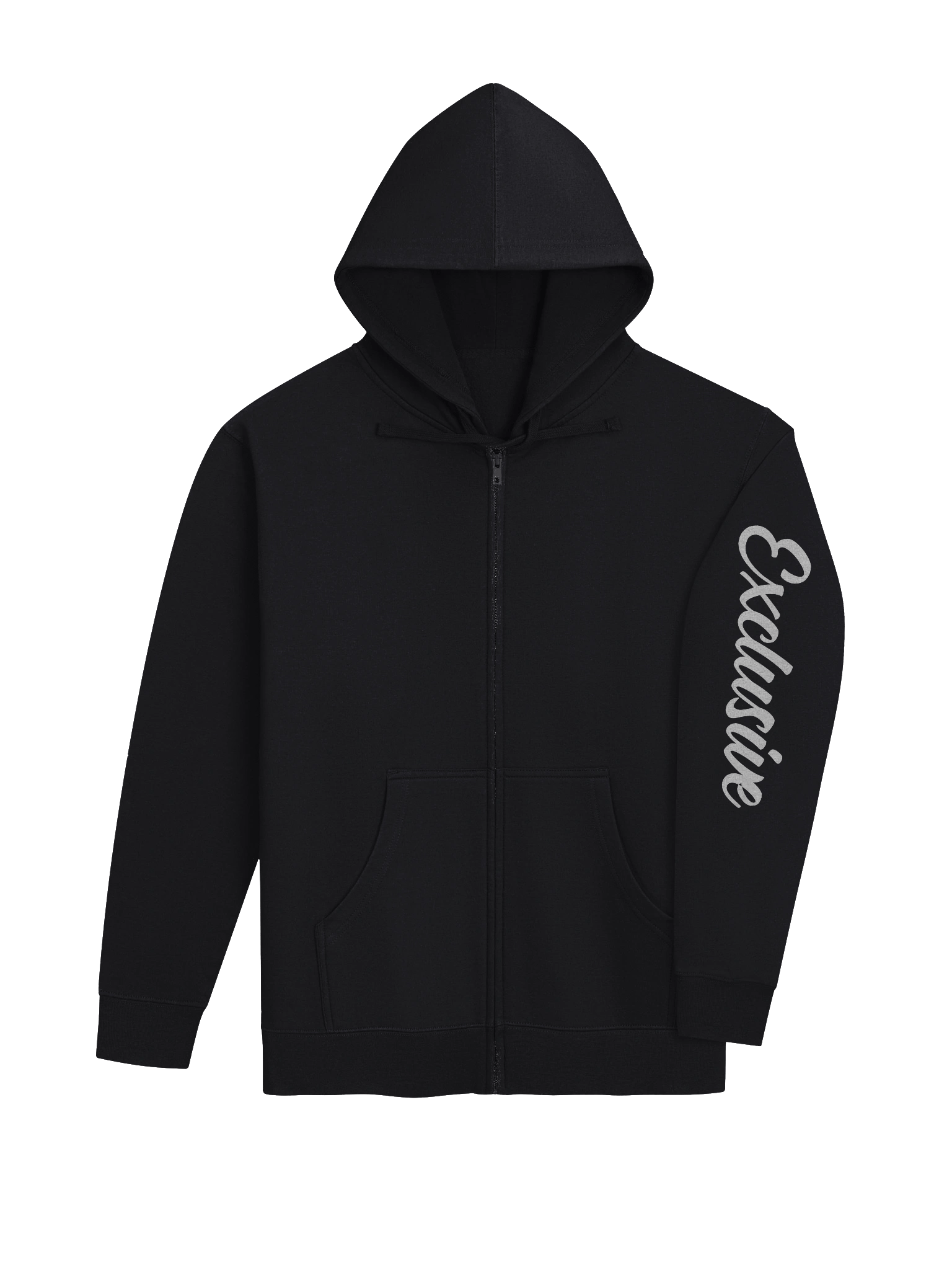 White Logo Zip-Up Hoodie product image (14)