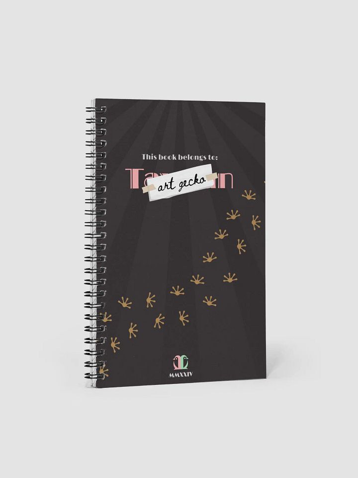 'Taxman' / 'Art Gecko' Spiral Notebook (v1) product image (1)