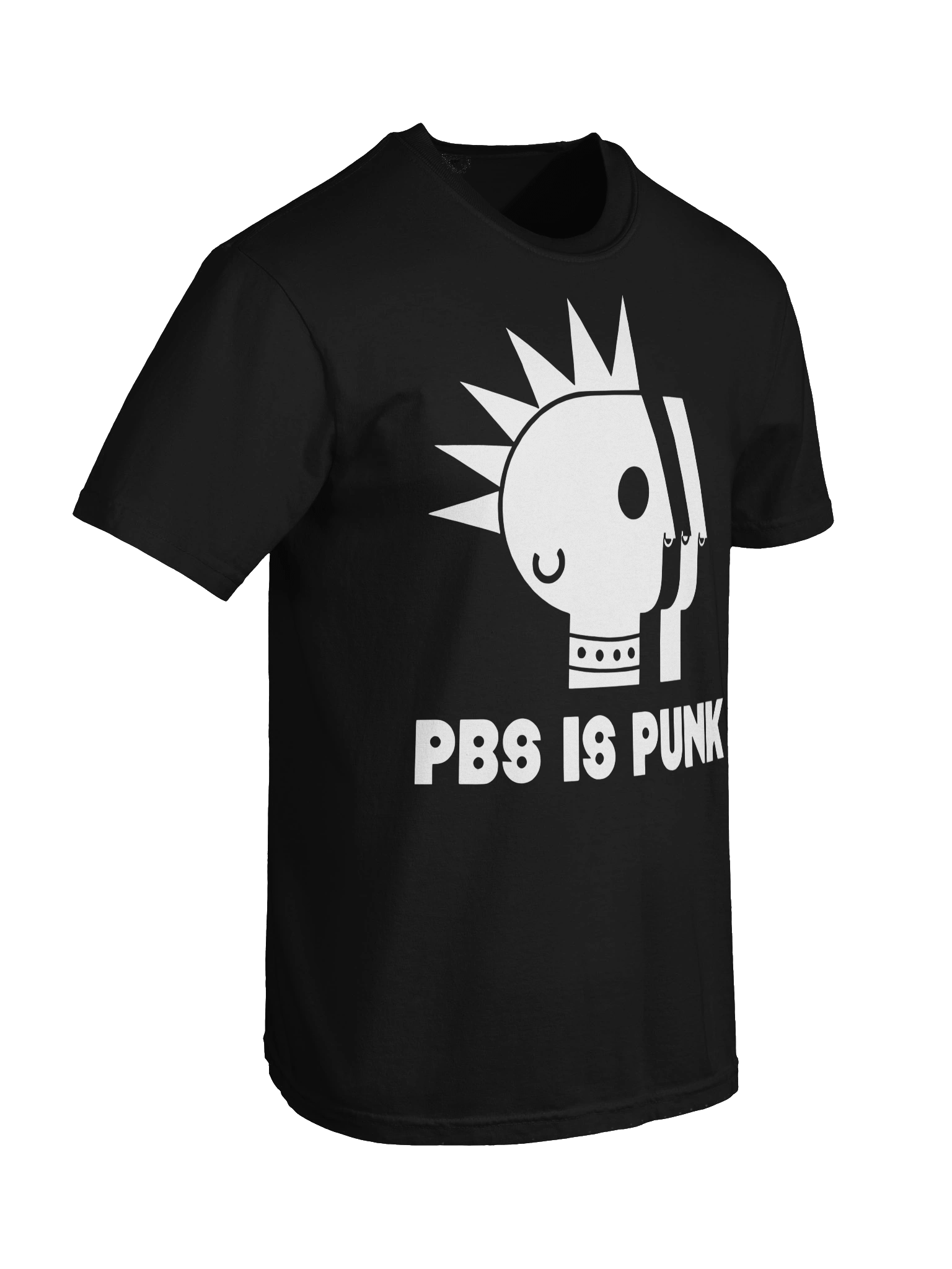 Two Crow Collective PBS Is Punk Shirt product image (8)
