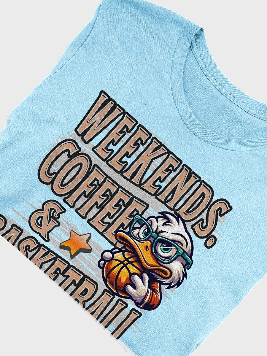 Weekend Coffee And Basketball Duck Tee product image (21)