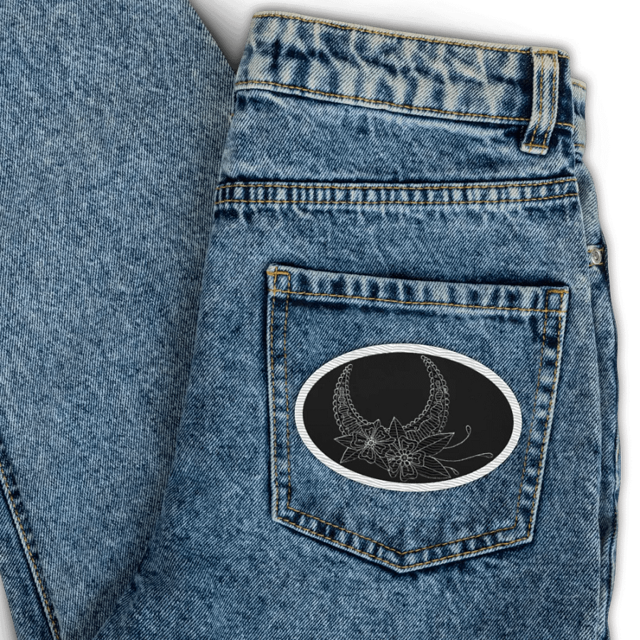 CelestialFloraEmbroidered Patches product image (7)