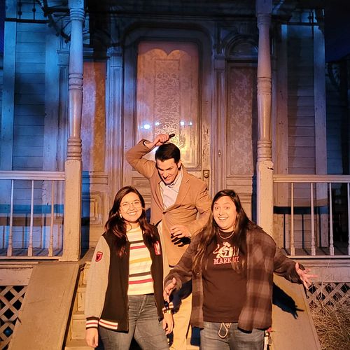 Melanie and I had the best time at Horror Nights! Besties for the resties!