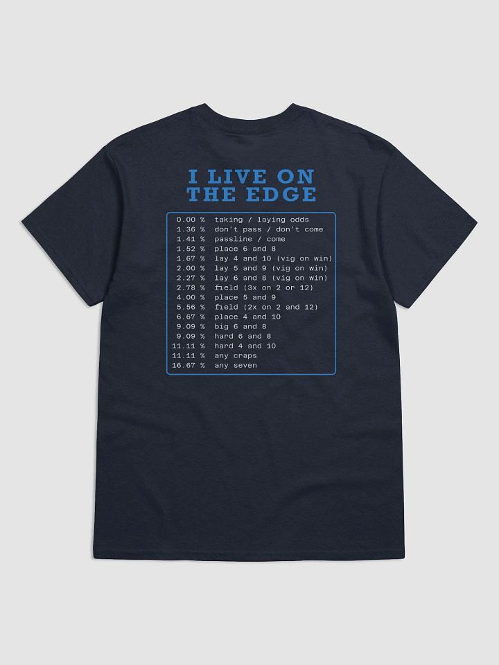 "I Live on the Edge" T-Shirt product image (1)