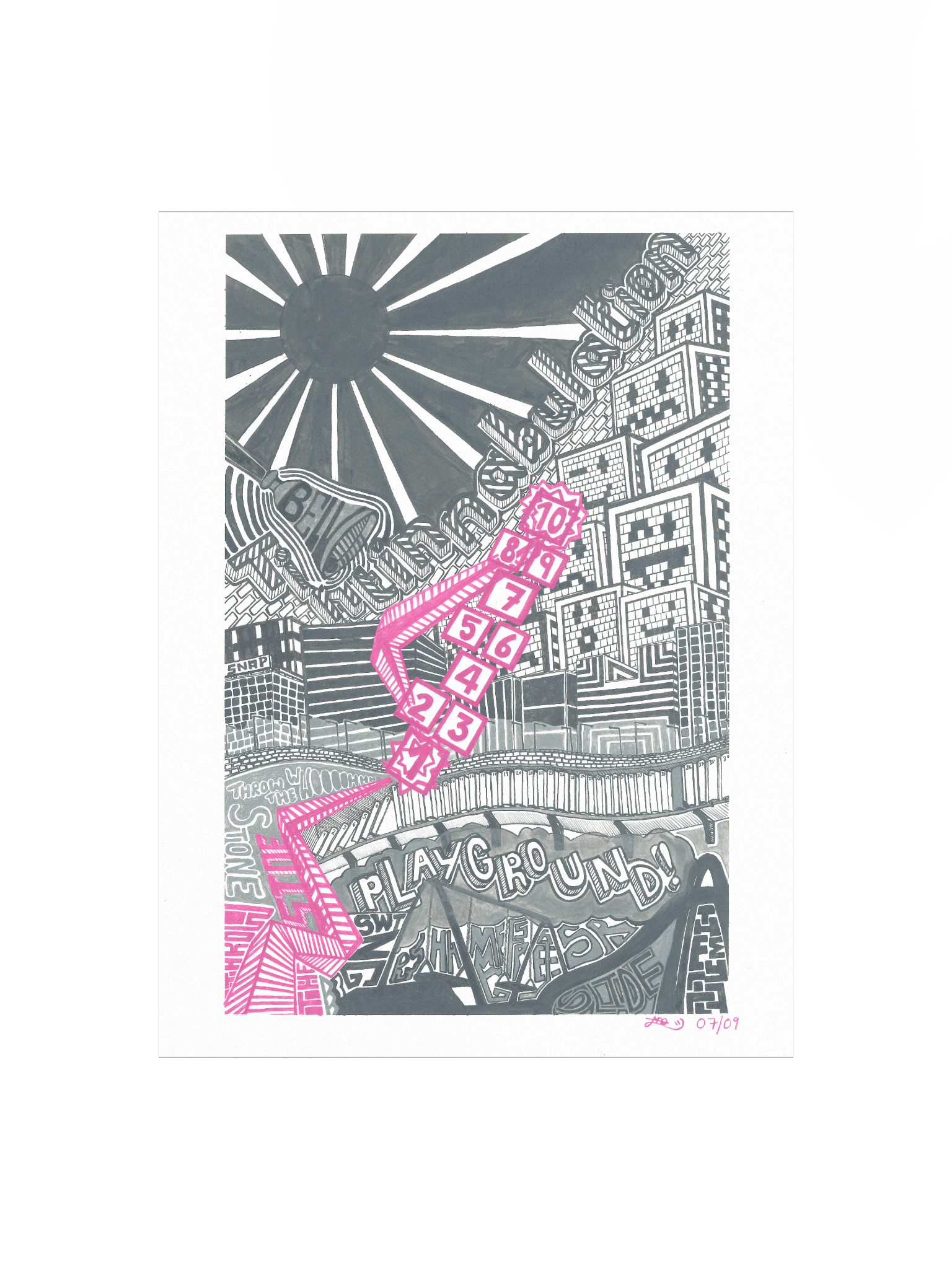 Hop Scotch (Poster Print) product image (1)