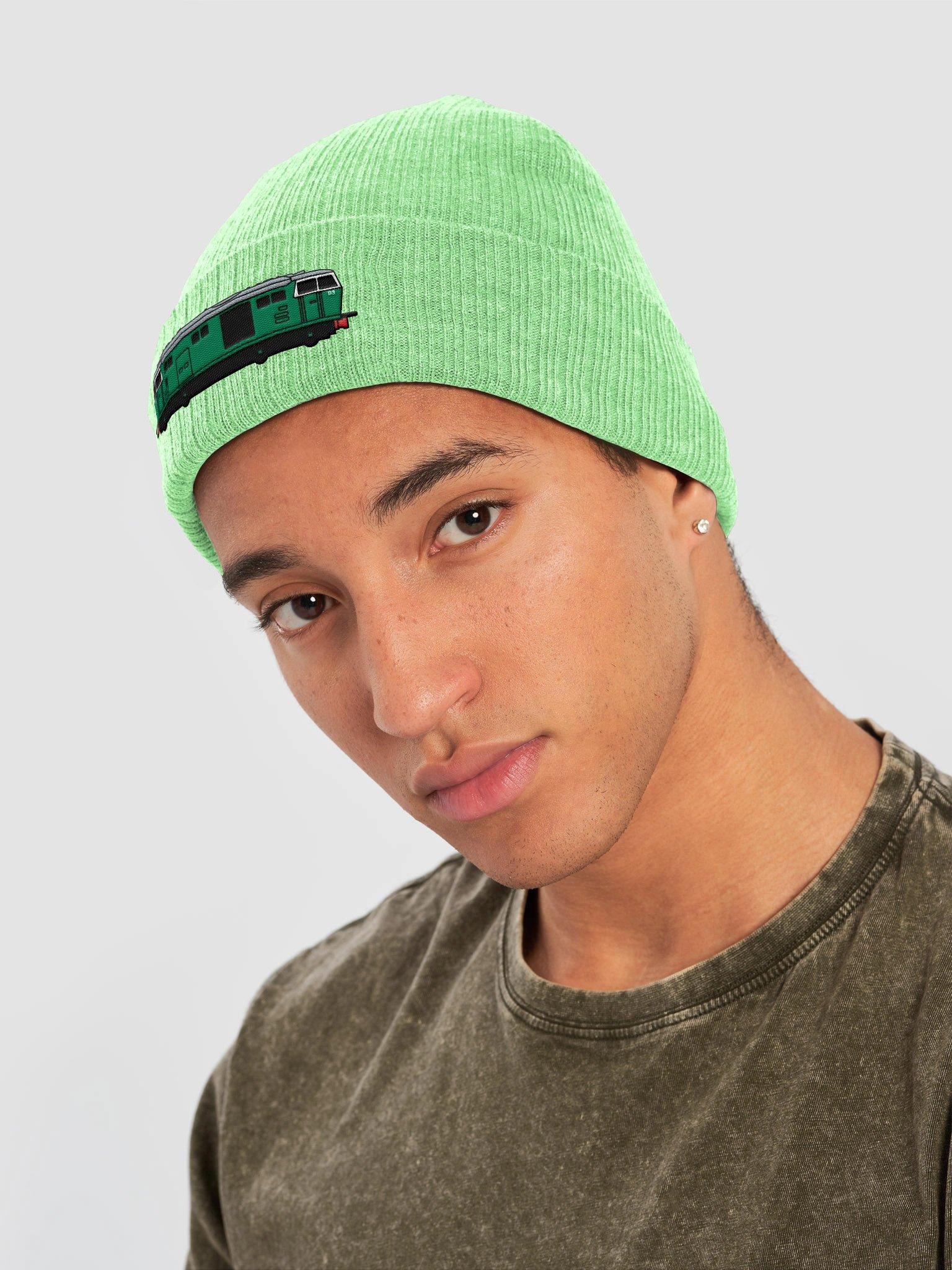 Bear (NWR) Embroidered Beanie product image (3)